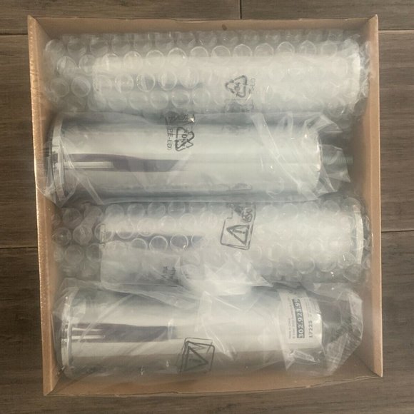 PACK OF 4 - Ikea LANDSKRONA Furniture legs Stainless Steel 5 7/8" - Picture 2 of 4